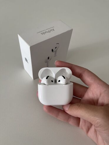 эйр потс: Вкладыши, Apple, Новый, Беспроводные (Bluetooth), Классические