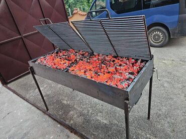ikea metalne police za kuhinju: Coal barbeque, New