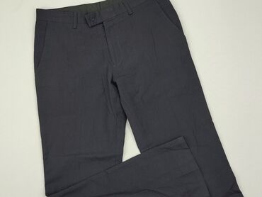 eleganckie bluzki do czarnych spodni: Spodnie materiałowe, Next, S, stan - Dobry