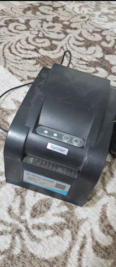 черно белый лазерный принтер: Xprinter XP-350BM - надёжный принтер для этикеток и чеков! Работает