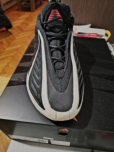 nike comand: Adidas Anthony Edvards muške košarkaške patike – crno/belo izdanje — 5
