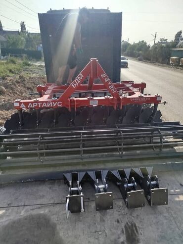 Дисковые бороны: Борона дисковая дискатор бдм 2,4х2 Артайус навесной новый в наличии и — 3