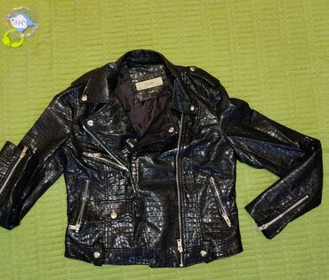Верхняя одежда: Кожаная куртка, M (EU 38), L (EU 40)
