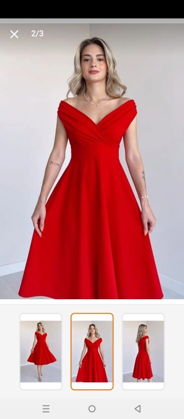 Ziyafət donları: Ziyafət donu, Midi, Trendyolmilla, M (EU 38)
