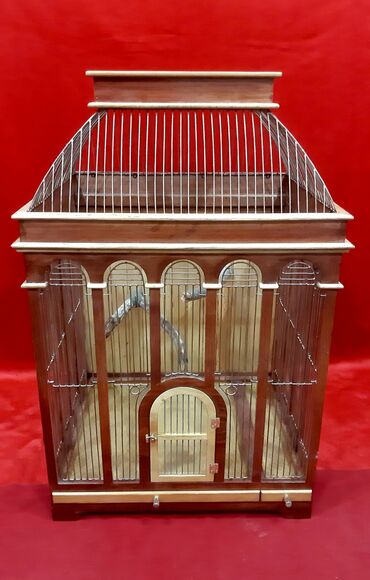 Qəfəslər: Qefes Taxta qefes fistiq ağacinnan yiğilib her detali setkasi el -da lalafo.az — 8 Qəfəslər: Qefes Taxta qefes fistiq ağacinnan yiğilib her detali setkasi el — 8