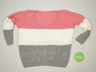 solar sweter w paski: Sweter damski, rozmiar 3XL — 2