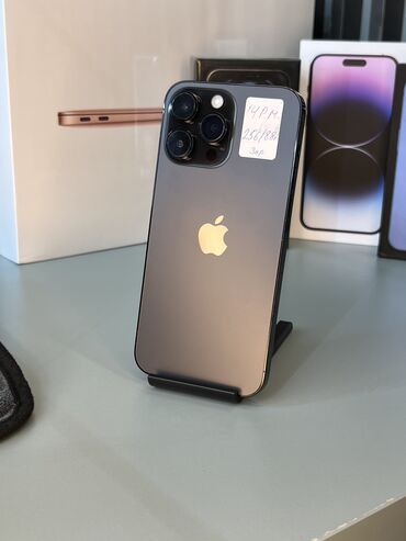 iphone 11 pro price in bishkek: IPhone 14 Pro Max, Колдонулган, 256 ГБ, Кара, Коргоочу айнек, Каптама, Бөлүп төлөө менен, 88 %