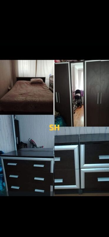 işlənmiş kravat: İkinəfərlik çarpayı, Termo, Dolab, 2 tumba, İşlənmiş