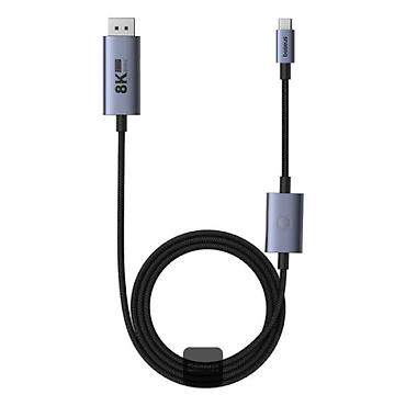 tv kransteyn: Baseus High Definition Series Type‑C to DisplayPort 8K 60Hz 100W PD — 3