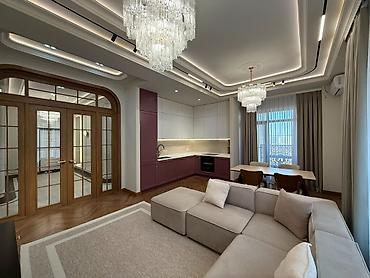 ала арча квартиры: 4 комнаты, 134 м², Ала-Арча ТРЦ Элитка, 13 этаж, Дизайнерский ремонт — 1