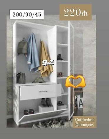 islenmis paltar skafi: Dolab — 1