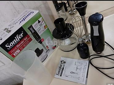 el blender: Sonifer Hand Blender Set 3-in-1, model SF-8025 Xüsusiyyətlər: - Güc — 1