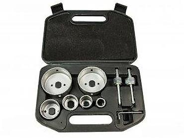 Setovi ručnog alata: Set krunastih testera za keramičke pločice – 9 delova u koferu - — 10