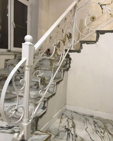 Pilləkən məhəccərləri: Metal EN MMC olaraq istədiyiniz forma və ölçüde demir işlerinin — 20