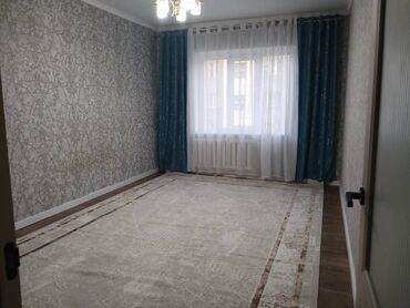 бокс для малярки: 2 бөлмө, 50 кв. м, 105-серия, 4 кабат, Евроремонт