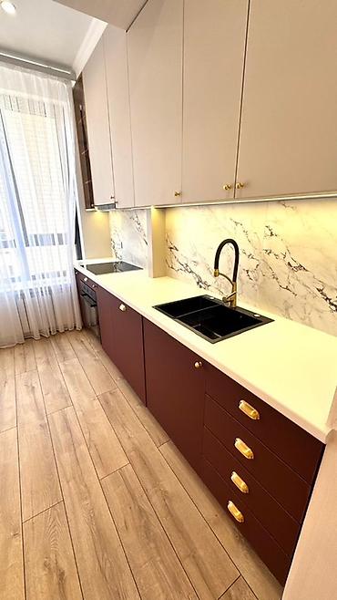 квартира взморье: 3 комнаты, 80 м², Асанбай мкр Элитка, 4 этаж, Дизайнерский ремонт — 5