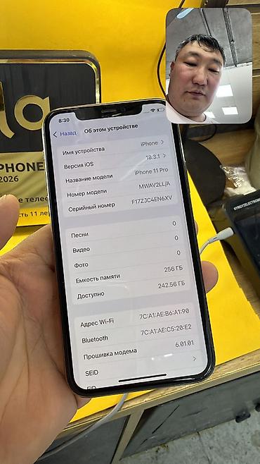 Apple iPhone: IPhone 11 Pro, Б/у, 256 ГБ, 80 % — 6