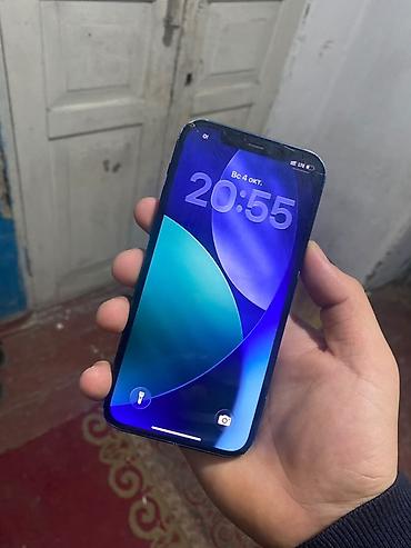 Мобильные телефоны: IPhone 12, 256 ГБ, синий - Экран OLED (Super Retina XDR) с вырезом — 1