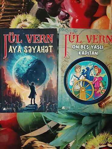 kitab almaq: Məhsul: Jules Verne (Jül Vern) müəllifindən iki kitab dəsti Hər — 1