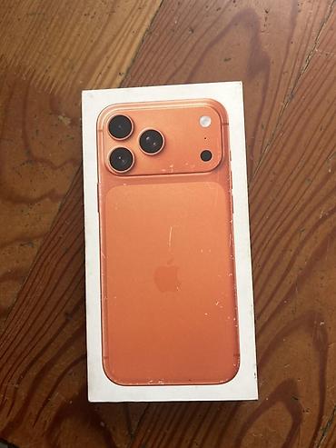 sonifer buxarlı ütü: IPhone 17 Pro Max, 256 GB, Narıncı, Zəmanət — 1
