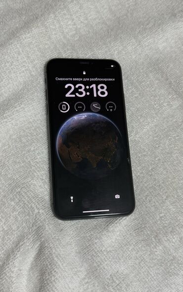 IPhone Xs, Б/у, 64 ГБ, Серебристый, Защитное стекло, Чехол, Кабель, 74 %