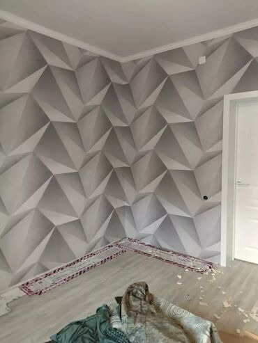 Поклейка обоев: Поклейка обоев, Демонтаж старых обоев | Фотообои, Виниловые обои, Текстильные обои Больше 6 лет опыта — 17