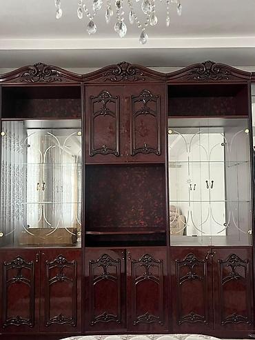 мебель полка: Стенка-шкаф, Тип стенки-шкафа: Модульная, Для зала, Б/у, Особенности: С отделением под телевизор — 1