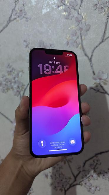 IPhone 13 Pro, Б/у, 256 ГБ, Alpine Green, Коробка, 75 %