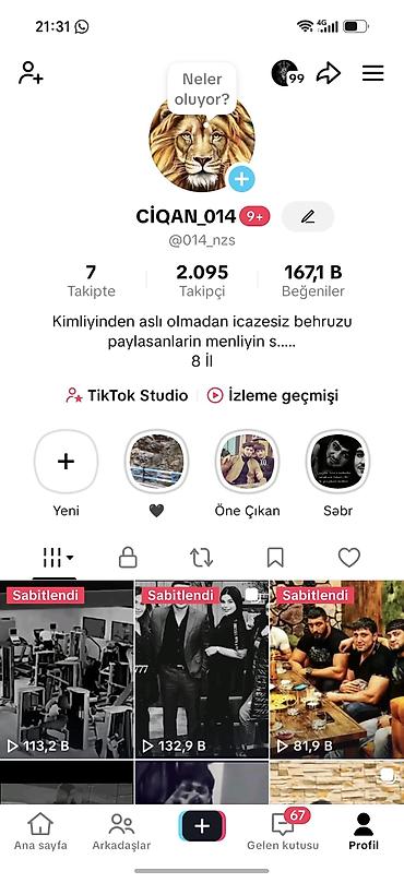 28 may slayd: Xidmət: TikTok səhifəsinin reklam və məzmun yayımı Səhifə adı — 1