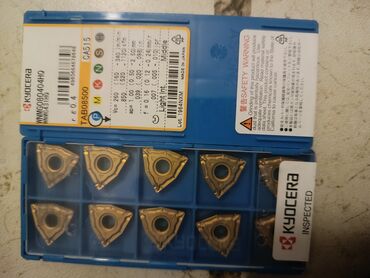 Digər alətlər: Torna və frezə üçün kəsici lövhəciklər (karbid insertlər) komplekti - — 34