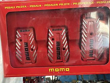 momo sükan: MOMO Italy pedal örtükləri dəsti - Brend: MOMO (Italy) - Dəst: 3 ədəd — 1