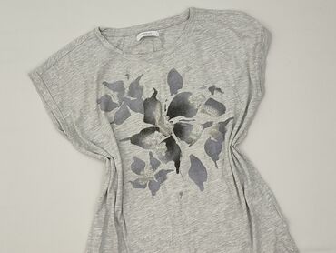 soft grey t shirt: T-shirt damski, rozmiar S