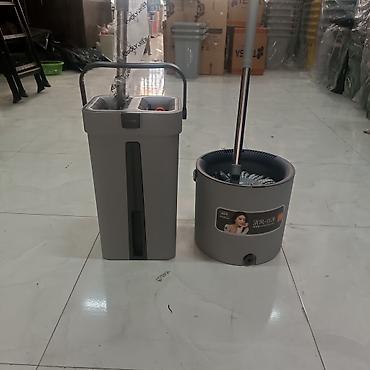 Şvabra, mop: Çoxfunksiyalı mop və aksesuarlar üçün təşkilatçı vedrə - Təmizlik — 9