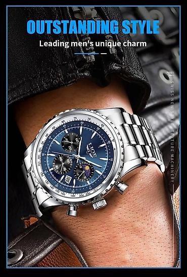 ženski satovi rolex: NOVO ! Muški LIGE luksuzni sat sa hronometrom Muški kvarcni elegantni — 9