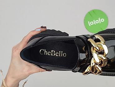 klapki carini: Chebello, Półbuty damskie, rozmiar 40 — 6