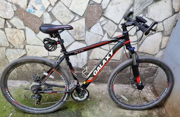 велосипед подрастковый: Горный велосипед б/у производства Galaxy. Размер колёс 27.5 дюймов
