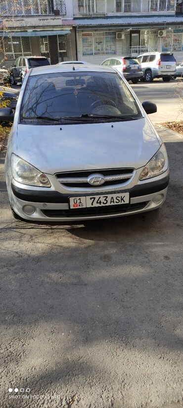 Hyundai: Hyundai Getz: 2007 г., 1.4 л, Механика, Бензин