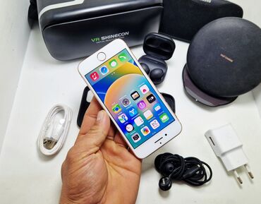 Apple iPhone: IPhone 8, Б/у, 128 ГБ, Коралловый, Чехол, 100 % — 2