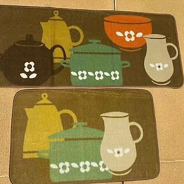 Tepisi i prostirke: Prostirke za kuhinju 2u1 Odozdo guma, ne klizajuce Dimenzija vece — 5