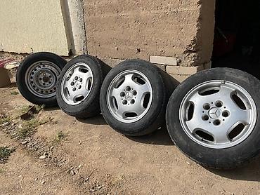 диски 15 4х100: Комплект колёс для Mercedes: 3 оригинальных литых диска Mercedes-Benz — 1