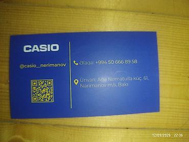 женские классические туфли на танкетке: CASIO qol Saatı Tam orginaldır. 1 defe belə olsun isdifade olunmayıb — 2