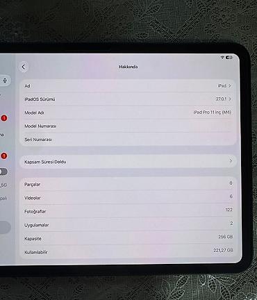 ipad pro m2: Apple iPad Pro 11" (M4) planşet - Ekran: 11 düym Liquid Retina — 4