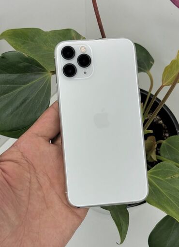 мобильные телефоны ми новые без бу: IPhone 11 Pro, Б/у, 64 ГБ, Белый, 100 %