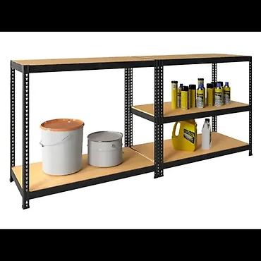 salon mallar: Stellaj SBL KD/90x40/5 – Metal Rəf Sistemi Çoxfunksiyalı, möhkəm — 2