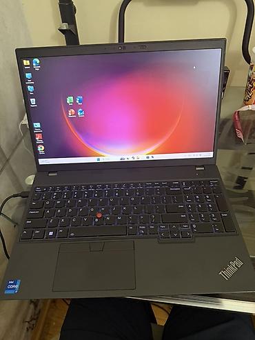 Satılır — Lenovo ThinkPad L15 Gen 3 Ekranı sensorludu Noutbuk əla