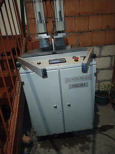 sandviç panel: NIKMAK SK-01 – İki başlı PVS/ALU profillər üçün qaynaq maşını - — 3