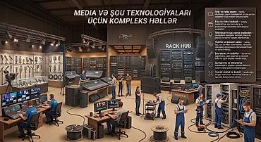 qarabağ bayer: Peşəkar səs, ışıq və studiya avadanlıqları satışı quraşdırılması Kino — 3