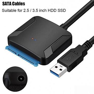 SATA NA USB 3.0 5GBPS ADAPTER ZA 2.5 I 3.5 SATA3 HDD SSD | Potpuno