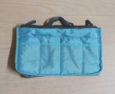 сумка женская голубая: Сумка-органайзер