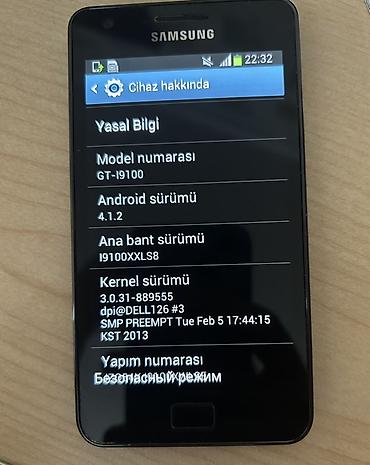 Samsung I9100 Galaxy S Ii, rəng - Qara